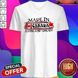 Made In Canada A Long Long Time Ago V-neck