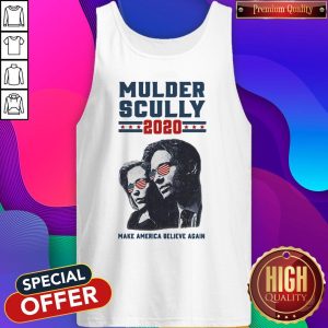 Mulder Scully 2020 Make America Believe Again Sweatshirt
