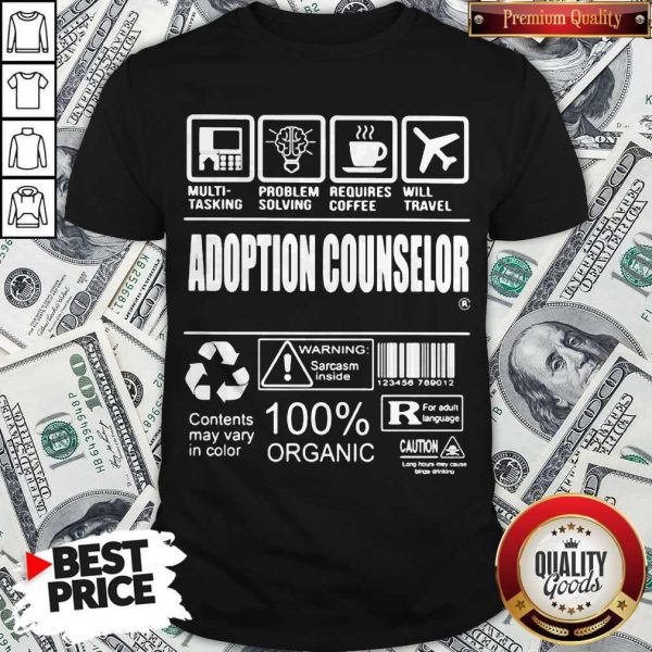 Official Adoption Counselor Shirt