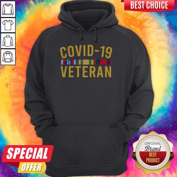 Official Covid 19 Veteran Hoodie