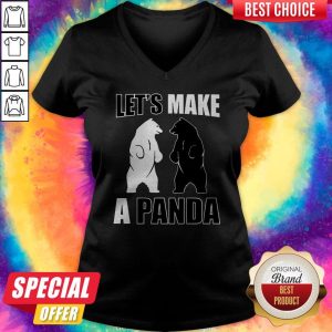 Official Let’s Make A Panda V-neck