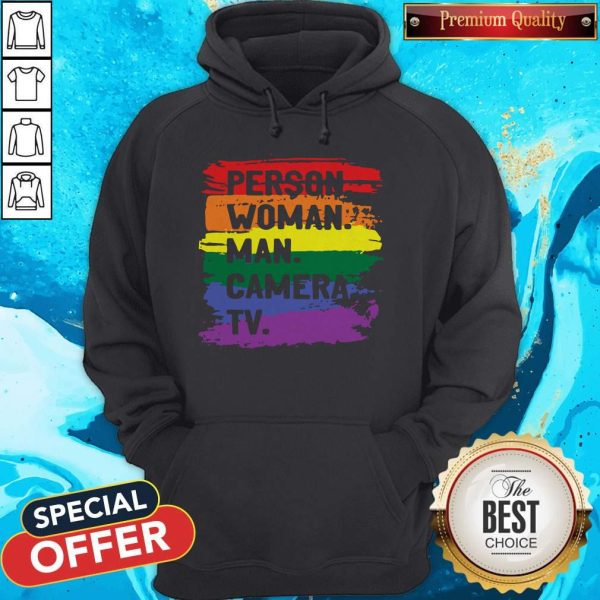 Person Woman Man Camera TV Classic 2020 Hoodie