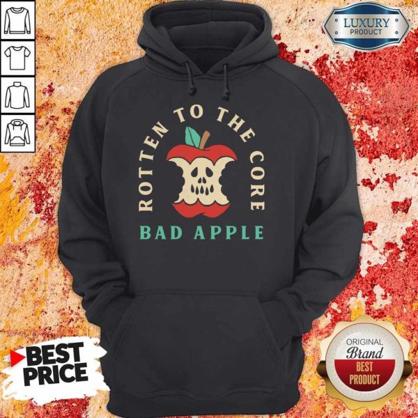 Rotten To The Core Bad Apple Hoodie