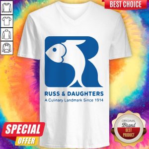 Russ And Daughters A Culinary Landmark Since 1914 V-neck