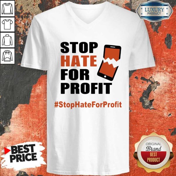 Stop Hate For Profit V-neck