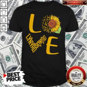 Sunflower And Music Note Love Lynyrd Skynyrd Shirt