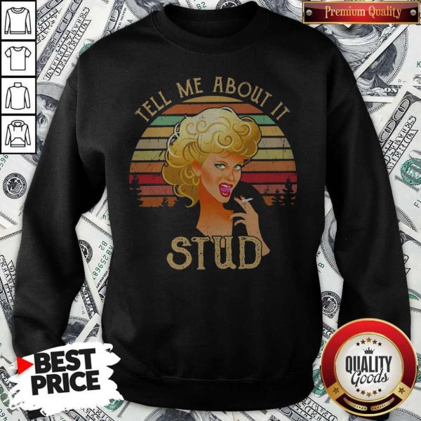 Tell Me About It Grease Stud Vintage Sweatshirt
