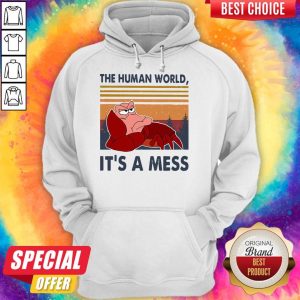 The Human World It’s A Mess Vintage Hoodie