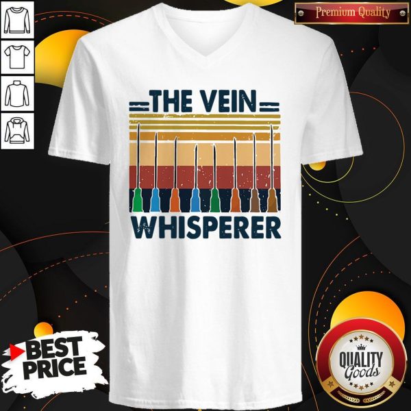 The Vein Whisperer Vintage V-neck