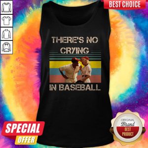 Tom Hanks There’s No Crying In Baseball Vintage Tank Top