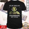 Turtle Let Me Check My Giveashitometer Nope Nothing Shirt