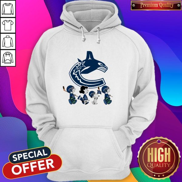 Vancouver Canucks The Peanuts Character Hoodie