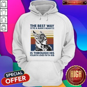 Viking Valkyrie The Best Way To The Man’s Heart Vintage Hoodie