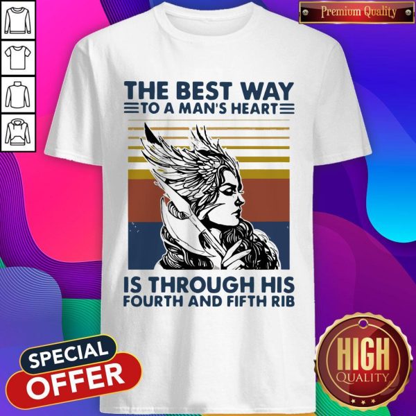 Viking Valkyrie The Best Way To The Man’s Heart Vintage Shirt