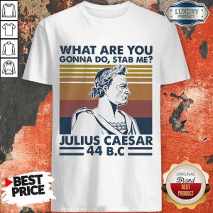 What Are You Gonna Do Stab Me Julius Caesar 44 Bc Shirt