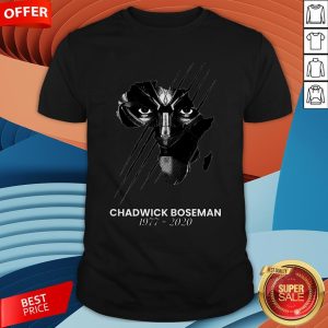 Chadwick Boseman Rip 1977 2020 T-Shirt