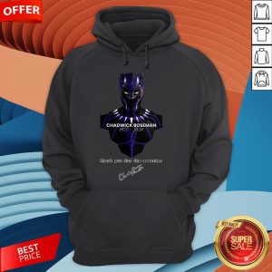 Chadwick Boseman Thank You For The Memories Signature Hoodie