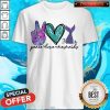Diamond Peace Love Mermaids Shirt