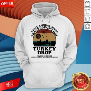 First Annual Wkrp Thanksgiving Day Turkey Drop November 22 1978 Vintage Hoodie