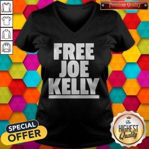 Funny Official Free Joe Kelly V-necck