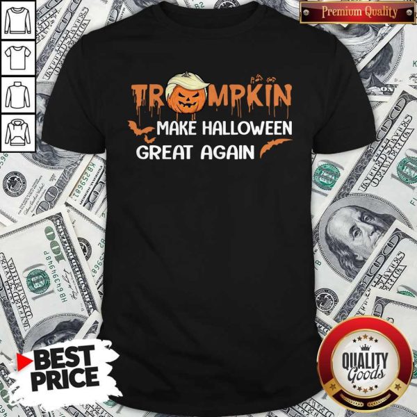 Funny Trumpkin Make Halloween Great Again Shirt