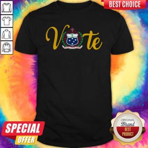 Funny Vote Western Samoa National Pride Emblem Shirt