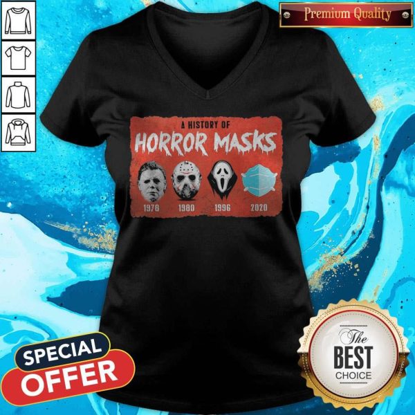 Good A history of Horror Masks V-neck