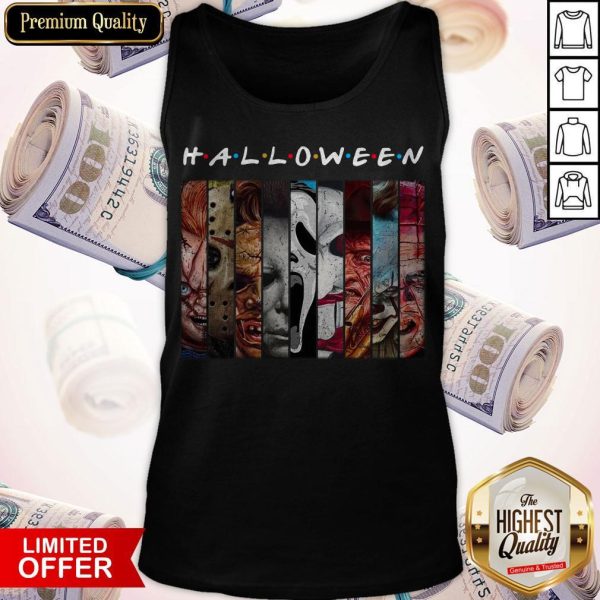 Good Happy Halloween With Scary Stuff Tank Top