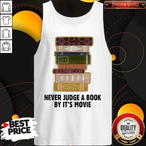Good Never judge a book by it's Movie Tank Top