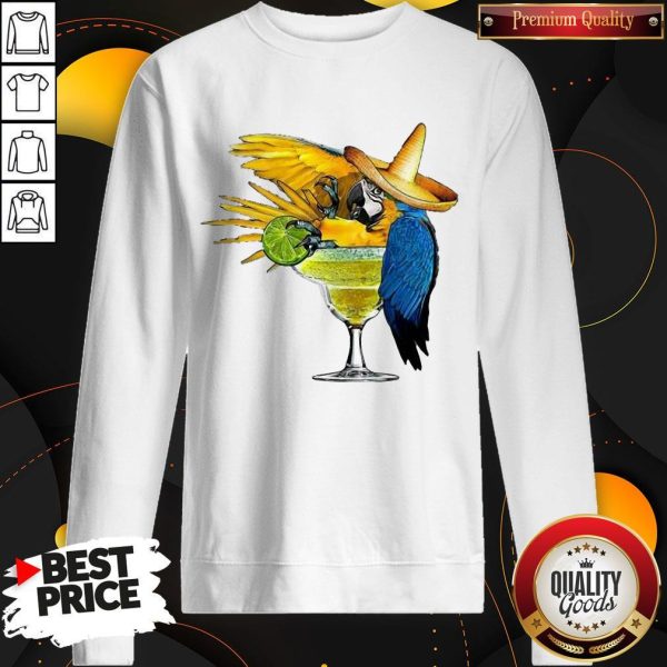 Good Official Parrot Drink Cocktail Sweatshirt