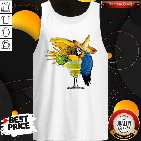 Good Official Parrot Drink Cocktail Tank Top