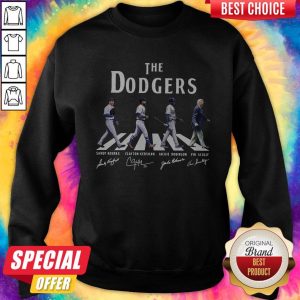Good The Dodgers Abbey Road Signatures Sweatshirt