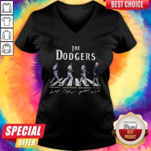 Good The Dodgers Abbey Road Signatures V-neck