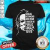 Michael Myers Social Distancing And Wear A Mask In Public Since 1978 Shirt