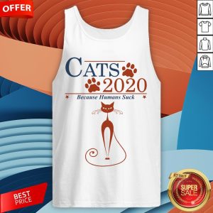 Nice Cats 2020 Because Humans Suck Tank Top
