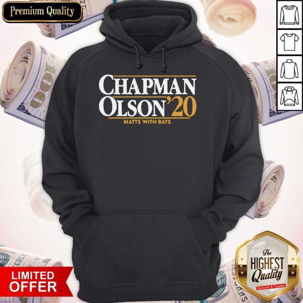 Nice Chapman Olson 2020 Matts With Bats Hoodie
