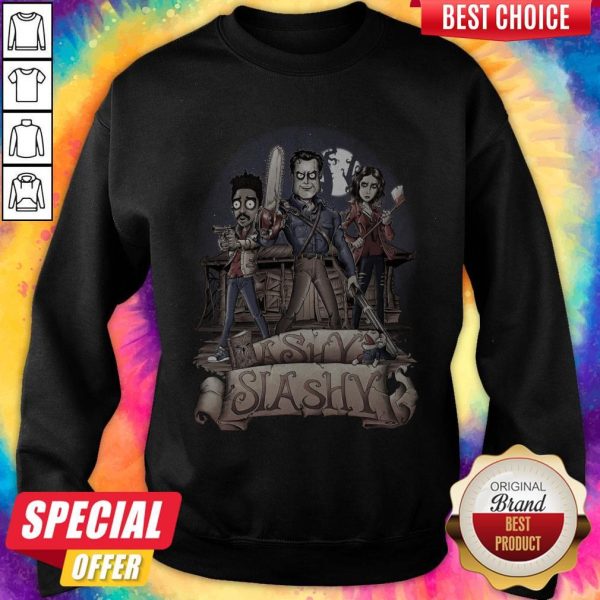 Official Ashy Slashy Halloween Sweatshirt