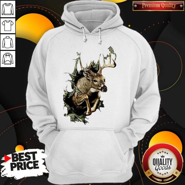 Official The Deer Is Escaped Hoodie