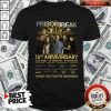 Prison Break 15th Anniversary 2005 2020 Thank You For The Memories Shirt