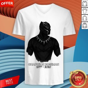 Rip Black Panther 1977 2020 V-neck