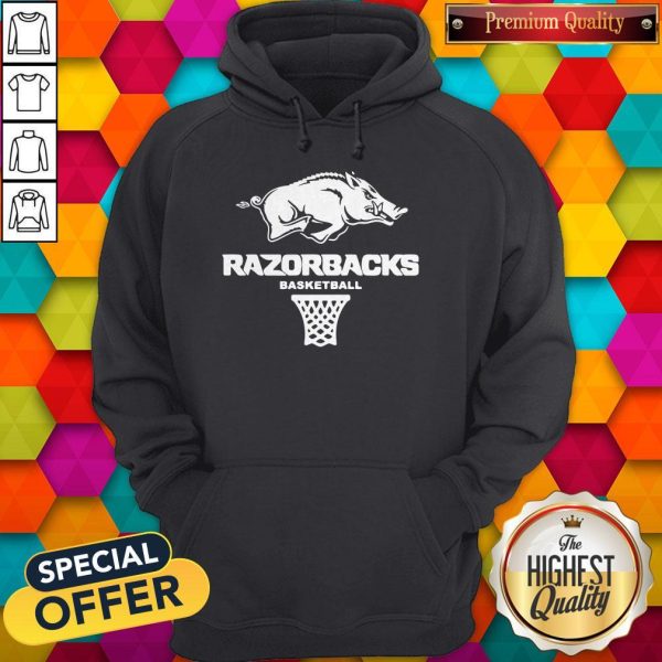 Top Official Razorbacks Basketball Hoodie