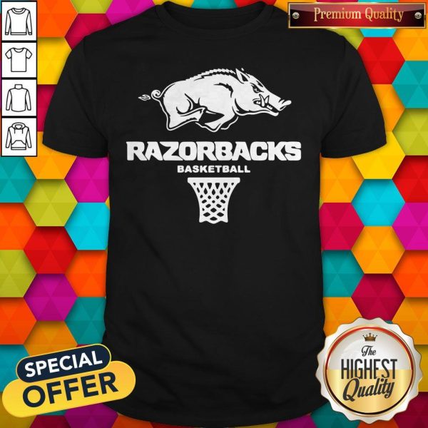 Top Official Razorbacks Basketball Shirt
