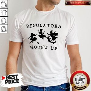 Top Regulators Mount Up Lady Halloween Shirt