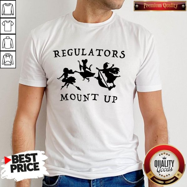 Top Regulators Mount Up Lady Halloween Shirt