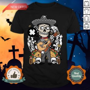 Gentlemen Skeleton Happy Dia De Muertos Day Of Dead Shirt