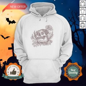 Sugar Skull Vintage Day Dead Dia De Los Muertos Hoodie