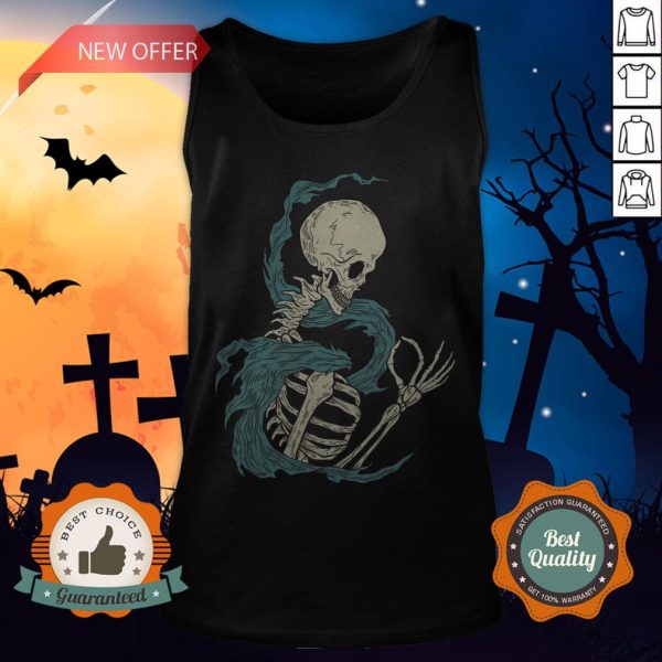 Skeleton Day Dead Muertos Halloween Tank Top