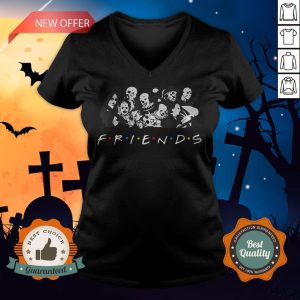 All Halloween Characters Friends V-neck