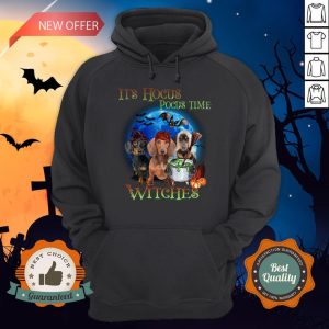 Halloween Dachshund It’s Hocus Pocus Time Witches Hoodie