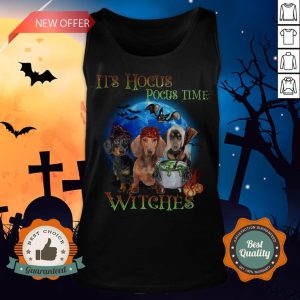 Halloween Dachshund It’s Hocus Pocus Time Witches Tank Top